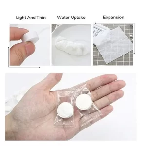 Pack of 10 pcs Magic Compressed Towel Tissue