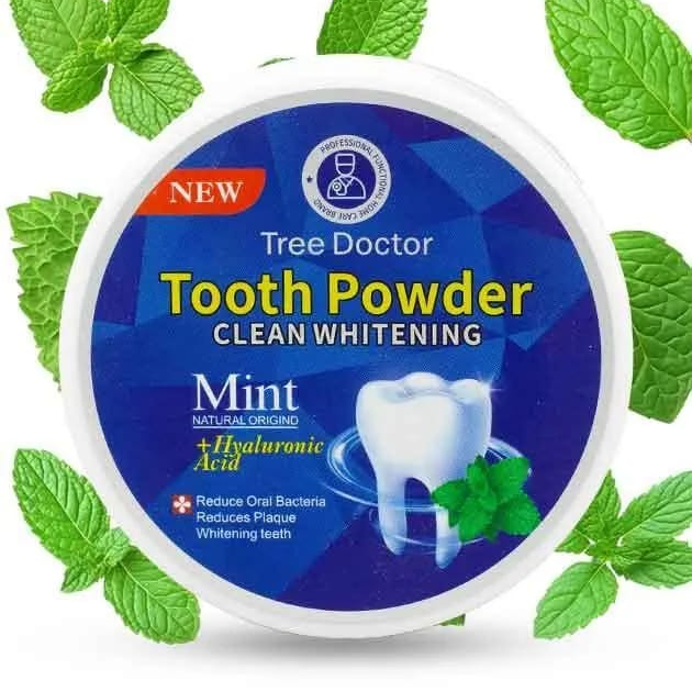 Tree Doctor Herbal Teeth Whitening Powder 50g Natural Teeth Cleaning And Whitening Oral Care Powder - Image 5