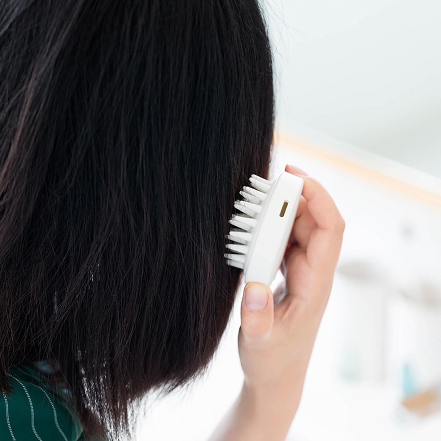 1 Piece Scalp Shampoo Massager Brush | Scalp Hair Scrubber With Soft Bristles For All Type Of Hairs ( Random Color ) - Image 6