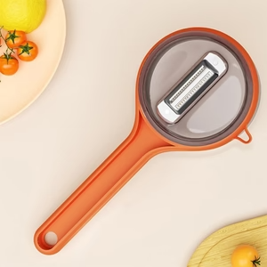 Multi-Functional Vegetable & Fruit Peeler With Integrated Storage Container - Image 8