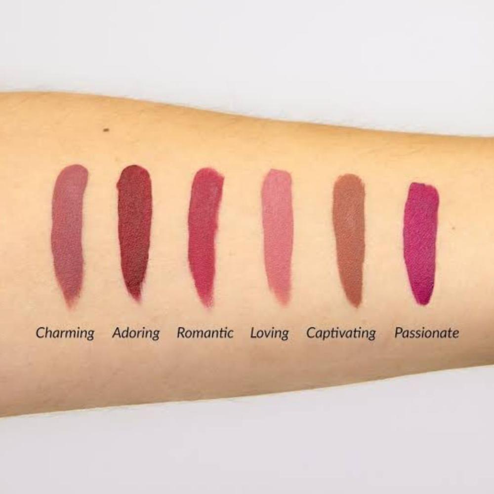 6 Pcs High Pigmented Flavored Lip Gloss Set – Long Lasting Moisturizing Gloss Collection - Multi Color - Image 2