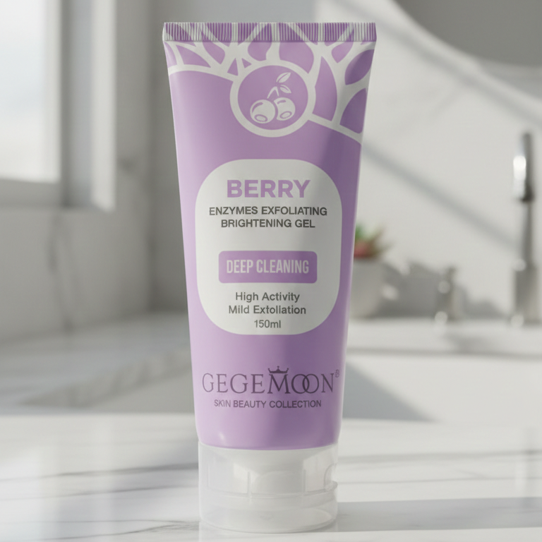 Gegemoon Exfoliating Dead Skin Remover Gel – 150ml Berry Flavor | Smooth & Refreshing Skin Care - Image 4