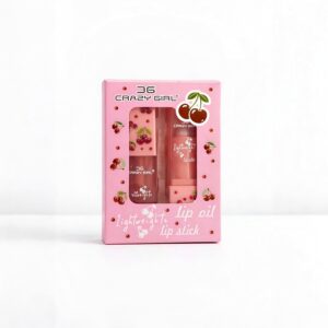 2 In 1 Crazy Girl Color Changing Lip Balm Plus Lip Oil - Hydrating Tinted Lip Care Treatment For Glossy Finish And Natural Color Enhancement