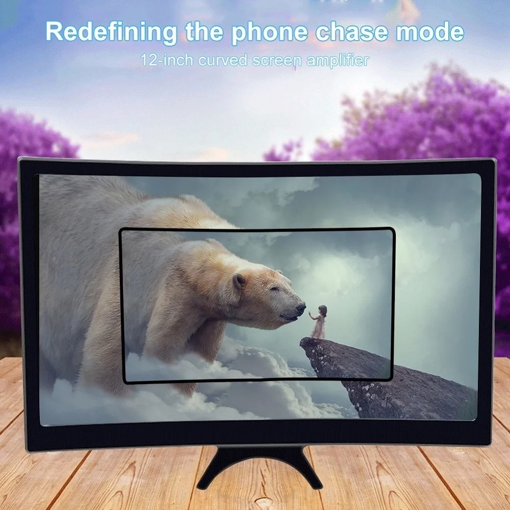 12-Inch Mobile Screen Magnifier – HD Phone Display Amplifier for Movies & Gaming - Image 6