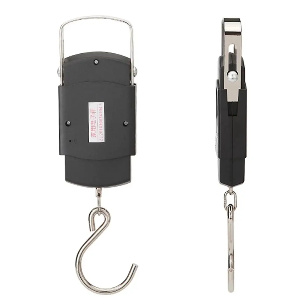 50kg Digital LED Screen Luggage Weight Scale Luggage Weighing Machine Digital Weighing Machine For Luggage Scale Heavy Duty Portable (50kg110lb) Black - Image 5
