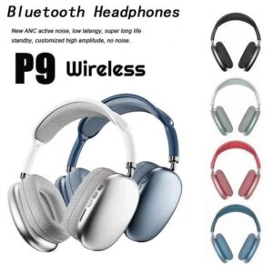 Wireless Bluetooth Headphone P9 Folding Stereo Headset for Online Classes and School