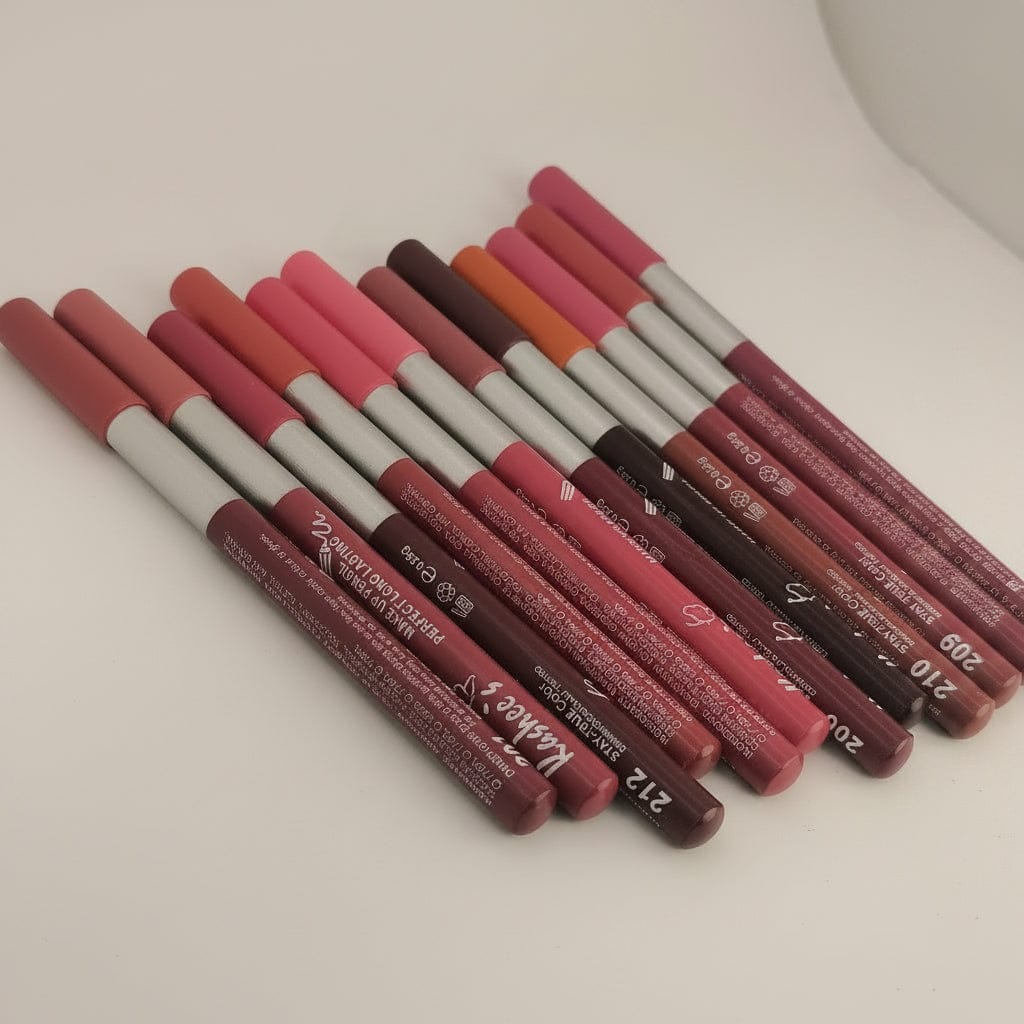 Kashee's High Pigmented Smooth Lipstick - Nude Shades (Pack of 12) - Image 5