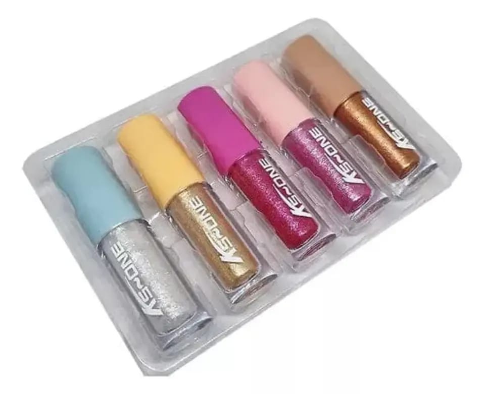 KS ONE 2-In-1 Waterproof Lip Gloss & Eyeshadow Color – Multicolor - Image 6
