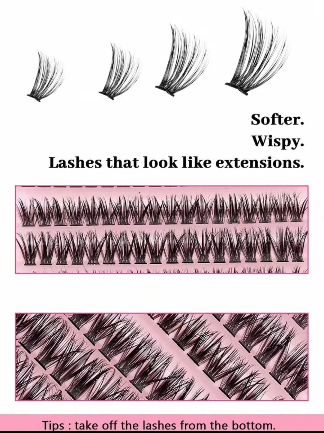 3 In 1 Permanent Eyelash Extension Set Professional Lash Kit | Light - Image 6