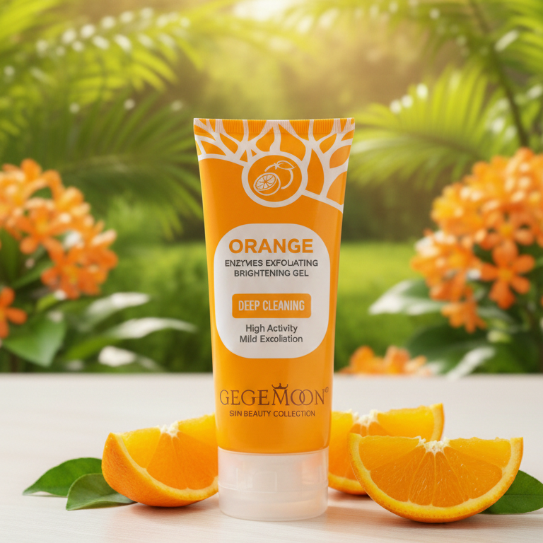 Orange Exfoliating Dead Skin Remover Gel | Smooth & Refreshing Skin Care - Image 3