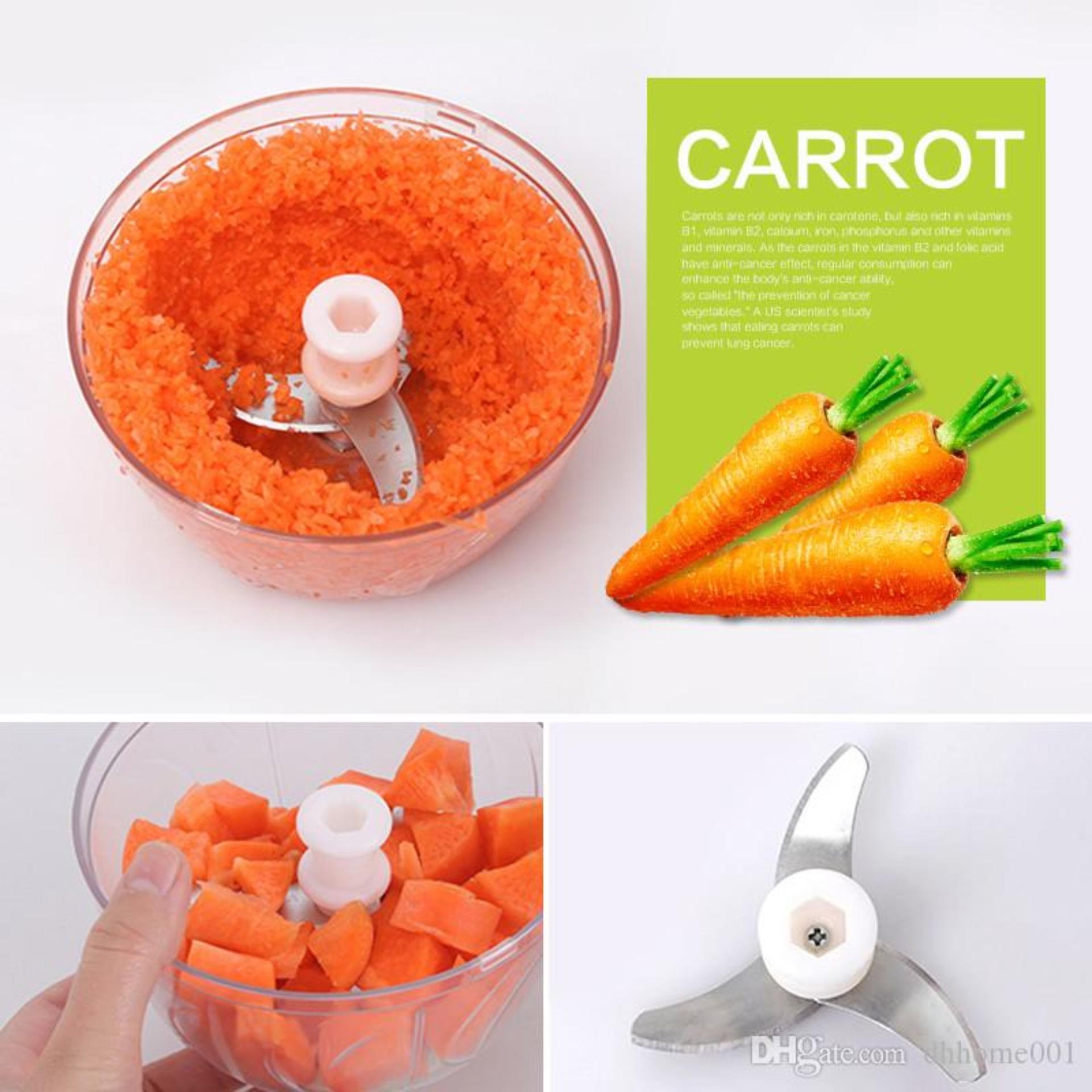 Speedy Chopper Multi-Use Turbo Cutter – Mini Handy Manual Vegetable & Fruit Chopper | Heavy-Duty (Random Color) - Image 7