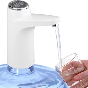 Touch Intelligent Electric Water Pump – Rechargeable Automatic Dispenser For Bottled Water With One -Touch Operation (Random Color)