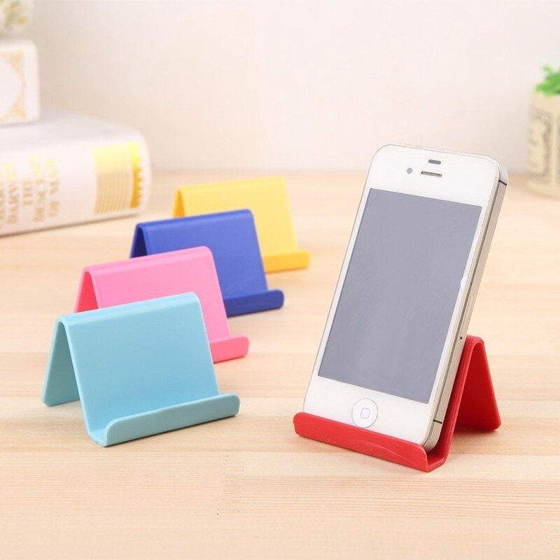 1Pc Cell Phone Stand For Desk (Random Colour) - Image 5