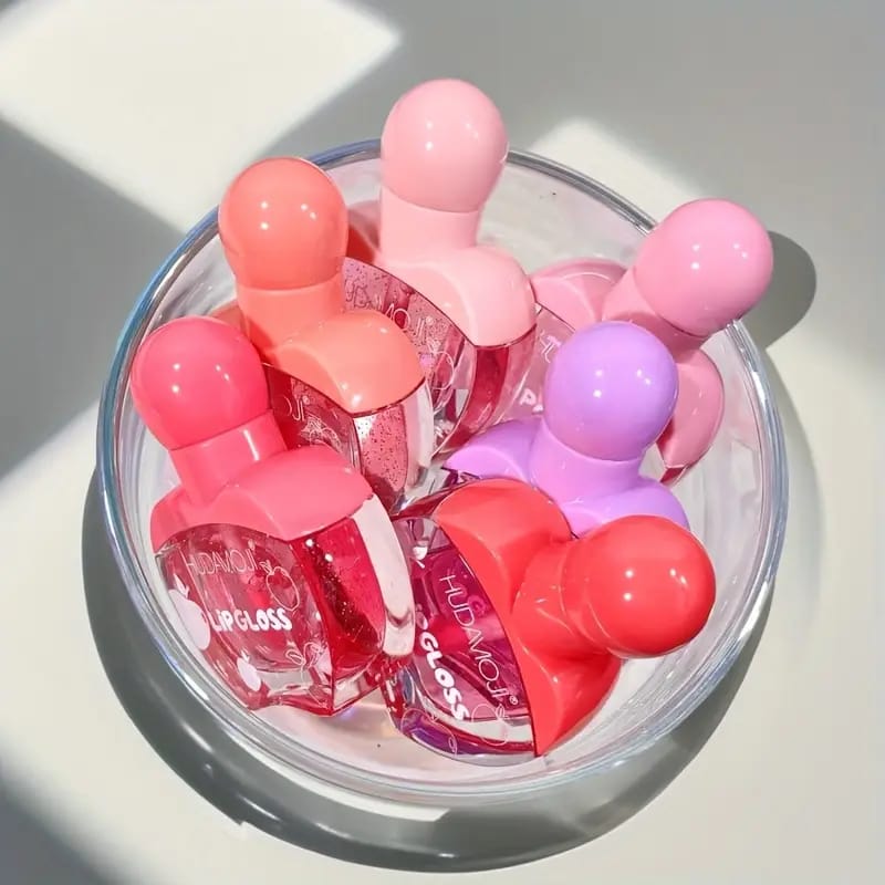 Hudamoji Sweet And Fragrant Lipgloss Pack Of 6 Deliciously Sweet Beautifully Shiny Irresistibly Fragrant - Image 4