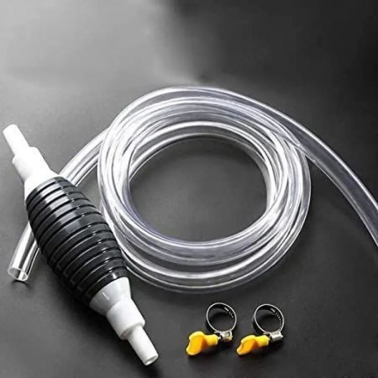 High Flow Siphon Hand Pump Portable Manual Fuel Transfer Pump For Car Bike Boat Petrol Diesel Oil Water 39 Inches