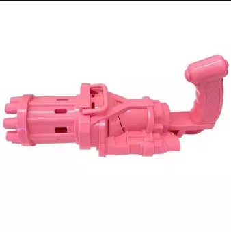 8-Hole Automatic Gatling Bubble Gun Electric Bubble Maker Toy - Image 3