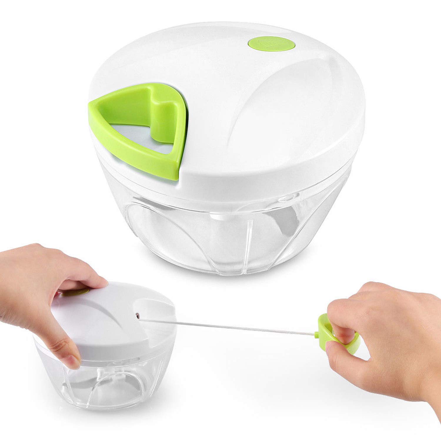 Speedy Chopper Multi-Use Turbo Cutter – Mini Handy Manual Vegetable & Fruit Chopper | Heavy-Duty (Random Color) - Image 4