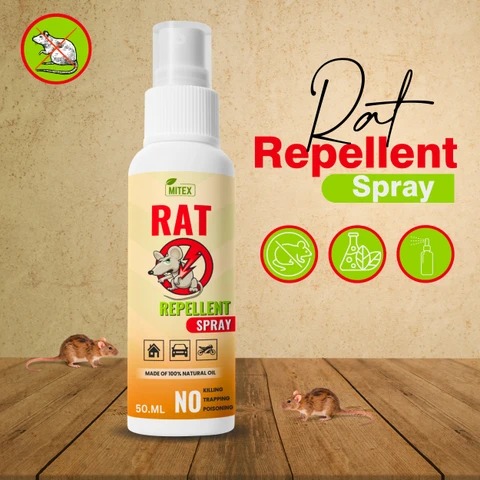 Rat Repellent Spray – Protects Car Wires & Engine, Home & Office Use, Long-Lasting (50ml) - Image 3