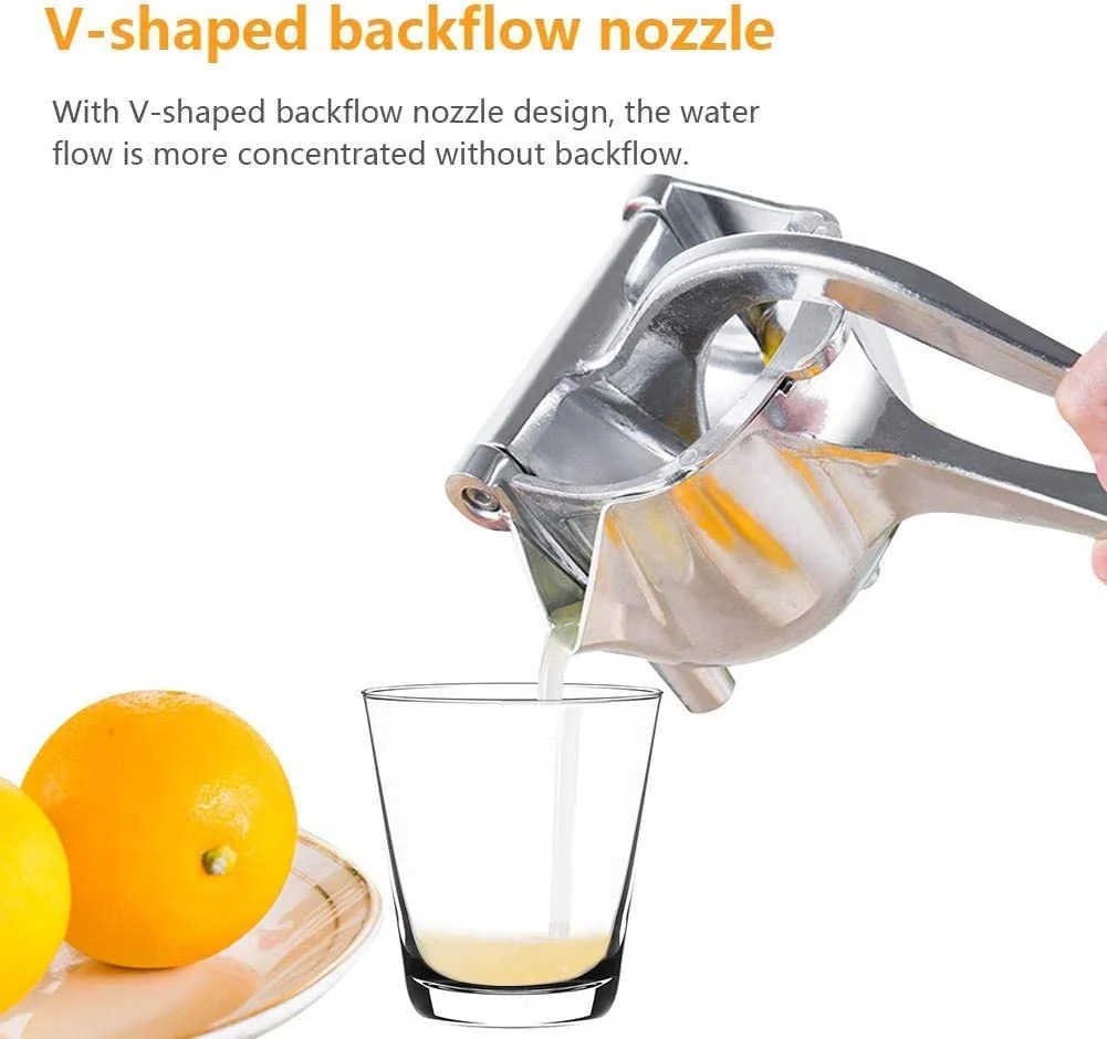 Stainless Steel Lemon Orange Clip Handheld Fruit Juicer | Durable Manual Portable Juicer | Kitchen & Baby Fruit Squeezer - Image 7
