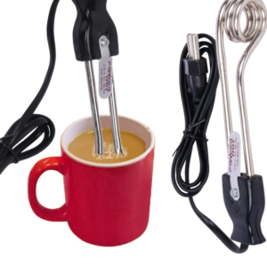 Electric Water Heating Rod Mini Portable for Coffee, Tea Maker & Milk Boiler