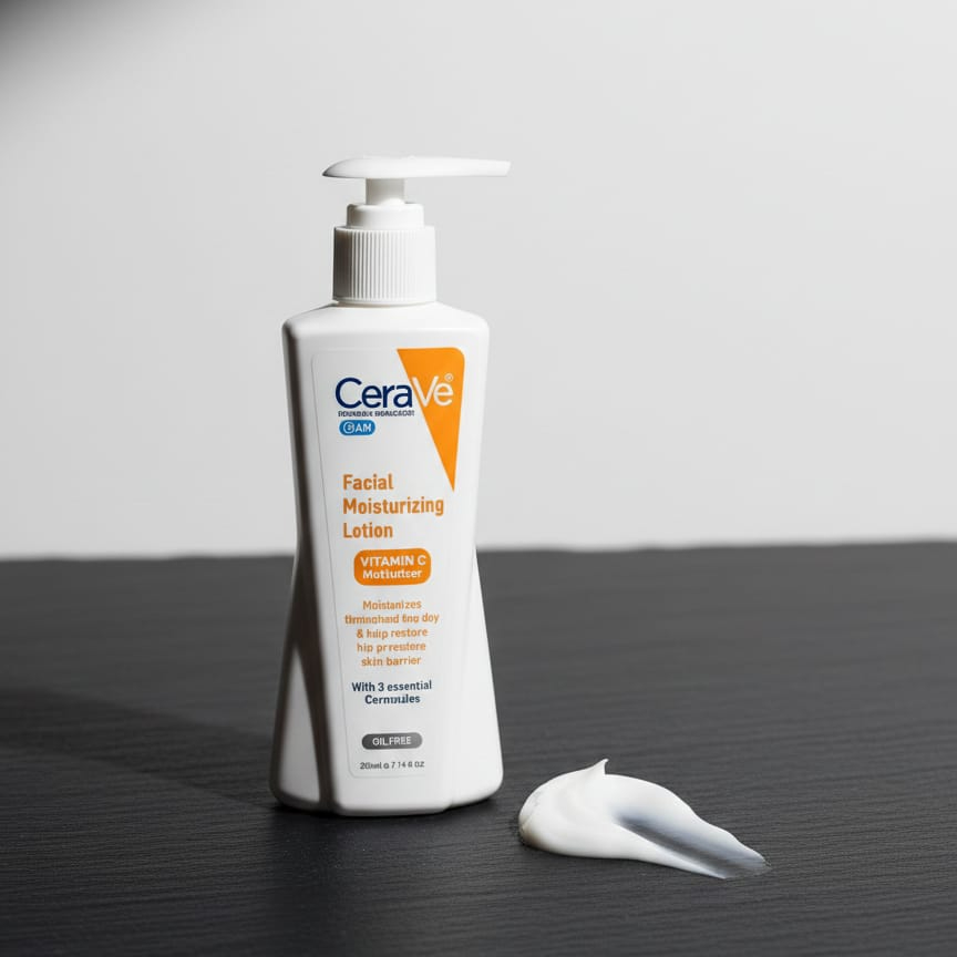 CeraVe Facial Moisturizing Lotion – Hydrating & Gentle for All Skin Types, 200ml - Image 4