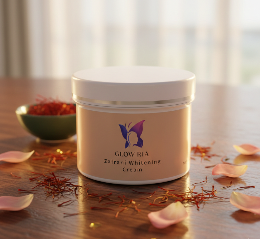 Glow Ria Zafrani Whitening Cream 100G Skin Brightening Cream For Radiant And Even Looking Skin - Image 3
