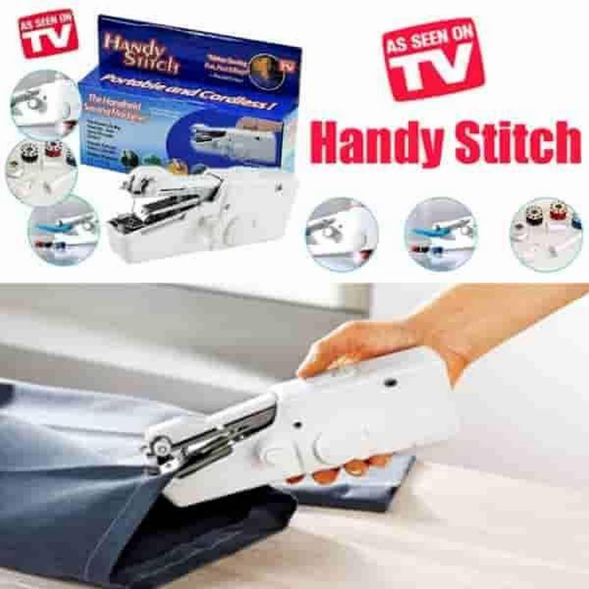 Handy Stitch Portable Sewing Machine | Battery Operated Handheld Sewing Handy Stitch | Handy Stich - Image 3