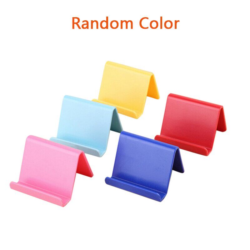 1Pc Cell Phone Stand For Desk (Random Colour) - Image 4