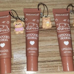 Hudamoji Multi-Shade Butter Cocoa Matte Lip Gloss – Lightweight & Rich Color Collection (Pack Of 2)