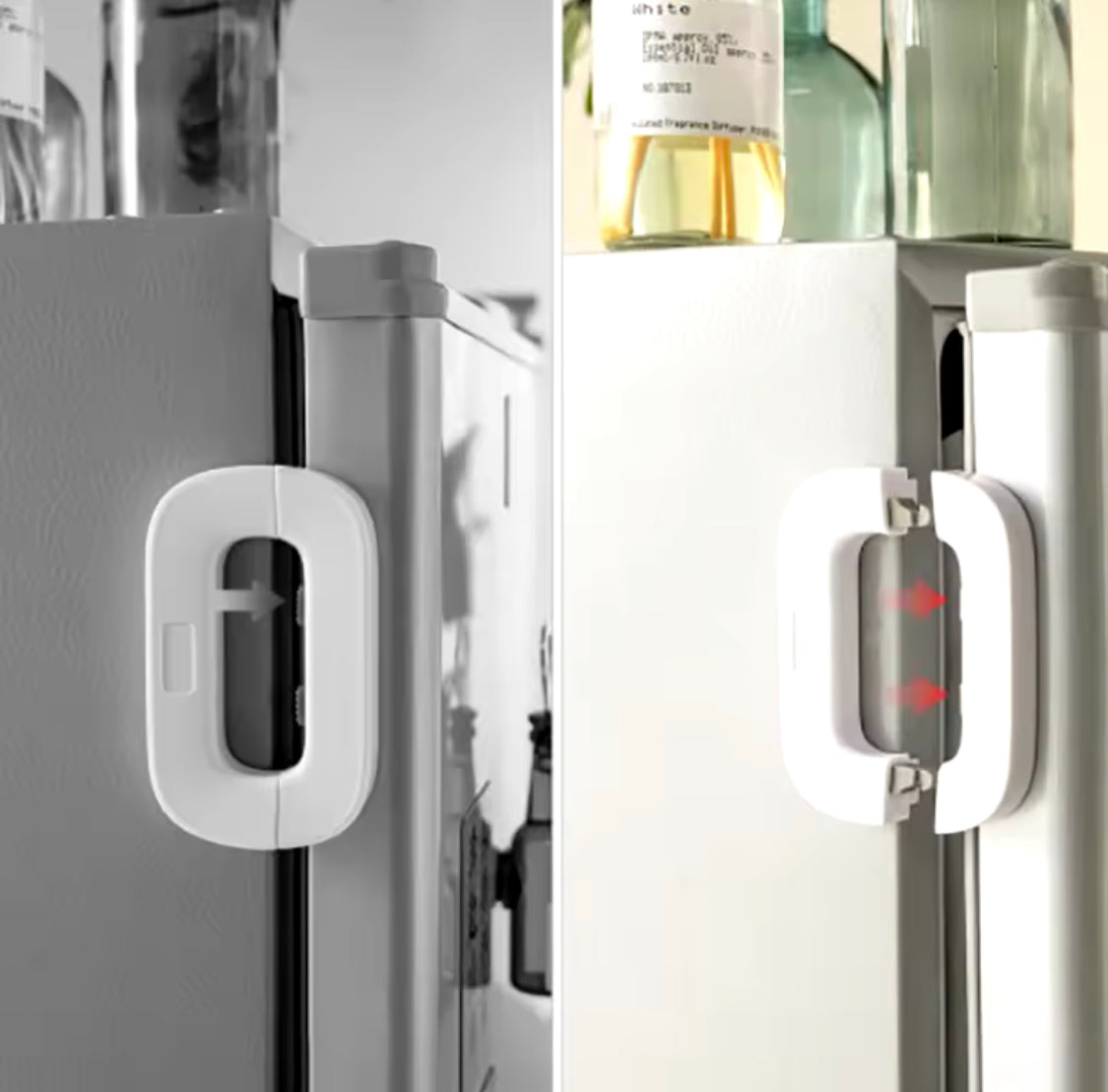 Multifunctional Fridge Door and Cabinet Baby Safety Lock - Image 3