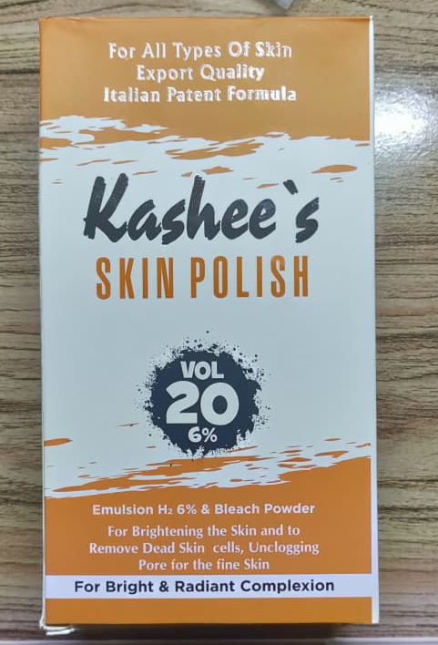Kashee’s Skin Polisher & Activator Set (Vol 20 – 6%) - Image 2