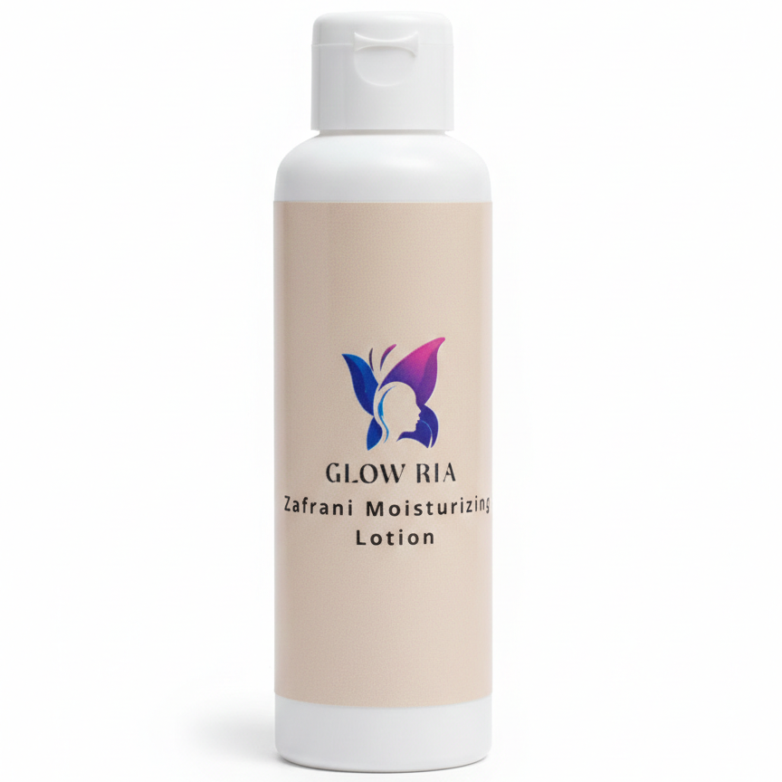 Glow Ria Zafrani Moisturizing Body Lotion – Deep Hydration & Natural Glow, 120 ml - Image 3