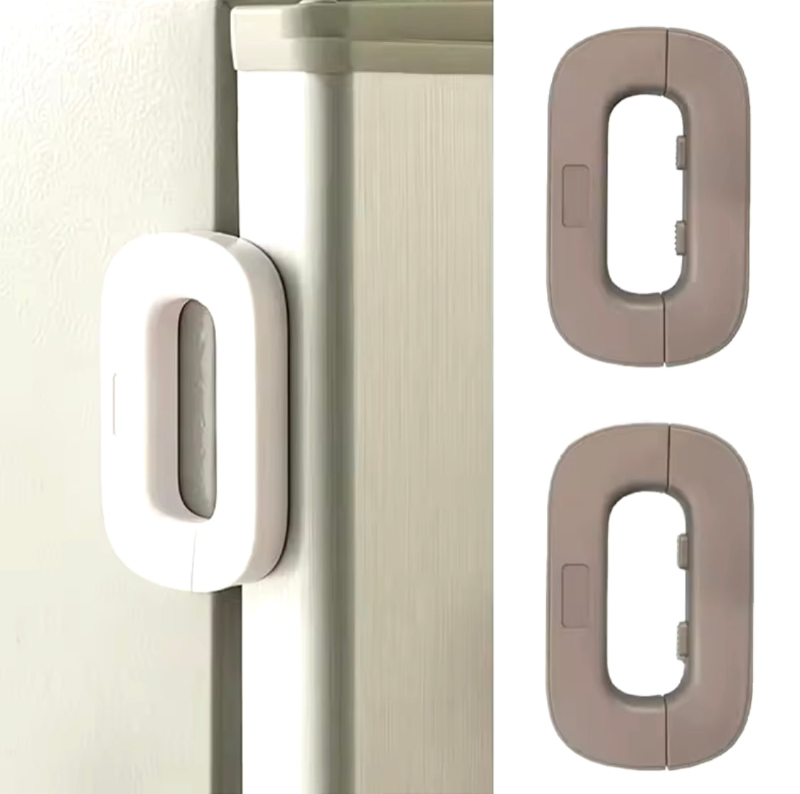 Multifunctional Fridge Door and Cabinet Baby Safety Lock - Image 5