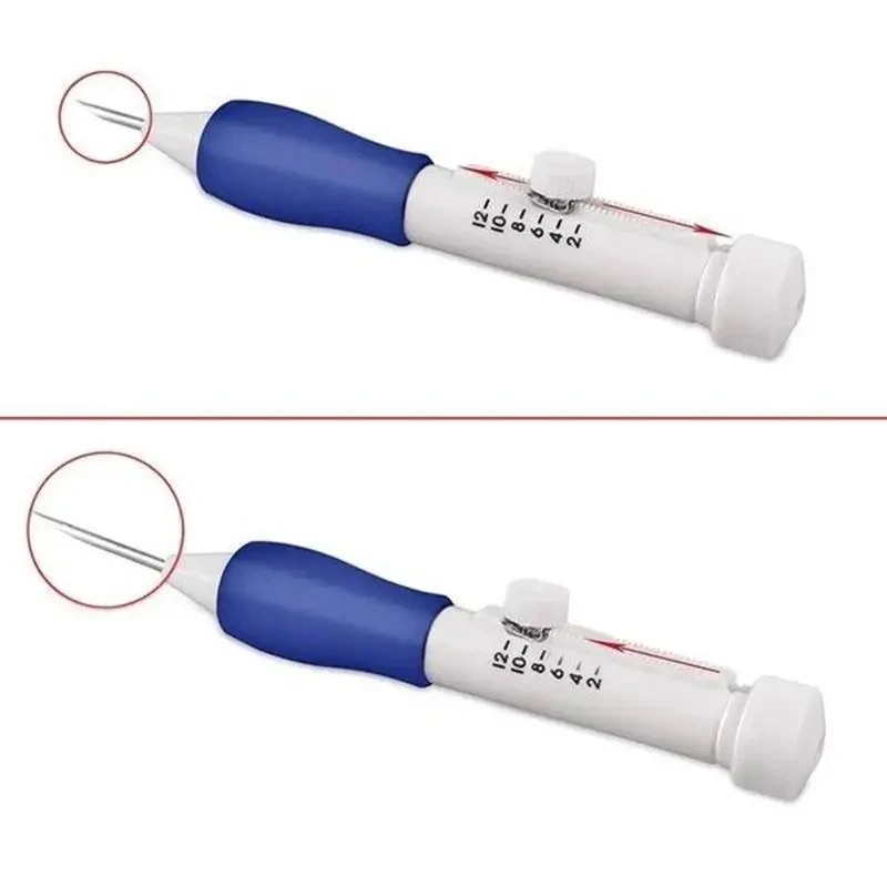 Embroidery Punch Needle ,Embroidery Pen | Magic Embroidery Pen Punch Needle Kit for DIY Sewing and Needle Arts - Image 3