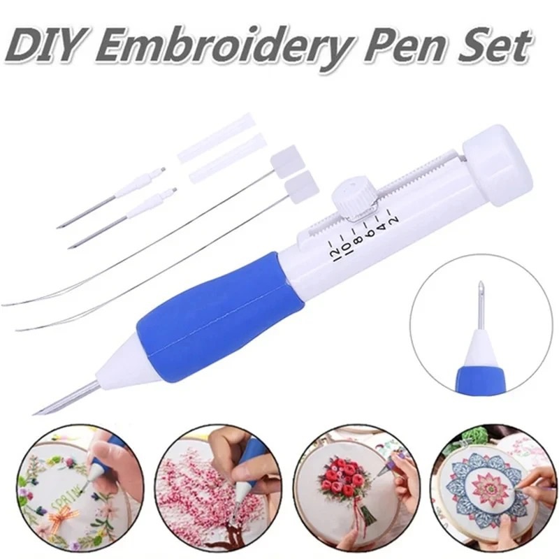 Embroidery Punch Needle ,Embroidery Pen | Magic Embroidery Pen Punch Needle Kit for DIY Sewing and Needle Arts - Image 6
