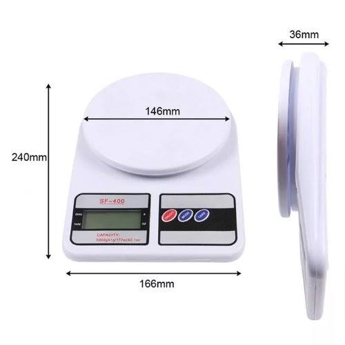 10 KG Digital Kitchen Weight Machine and Food Scale - SF 400 - Image 4