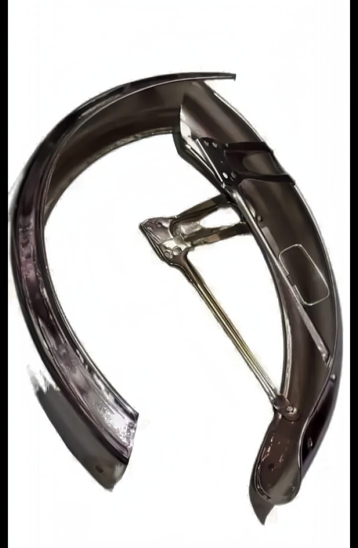 cut madguard set pindi Mudguard for 70cc racer bikes metal material used - Image 4