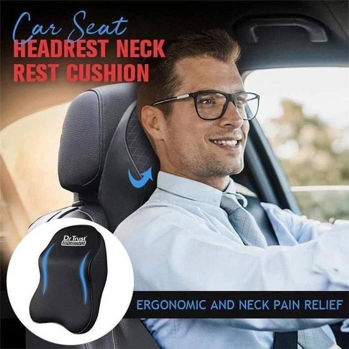 Car Seat Headrest Cushion Memory Foam Pillow Neck Support Pad Universal Headrest Neck Pillow - Pillow Car Cushion - Image 6