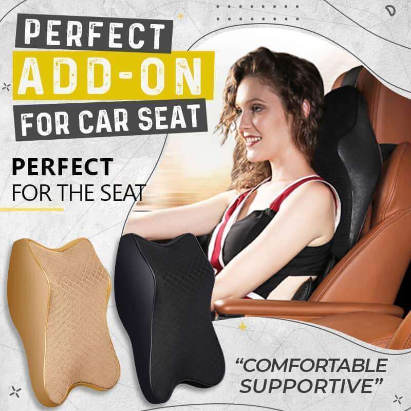 Car Seat Headrest Cushion Memory Foam Pillow Neck Support Pad Universal Headrest Neck Pillow - Pillow Car Cushion - Image 9