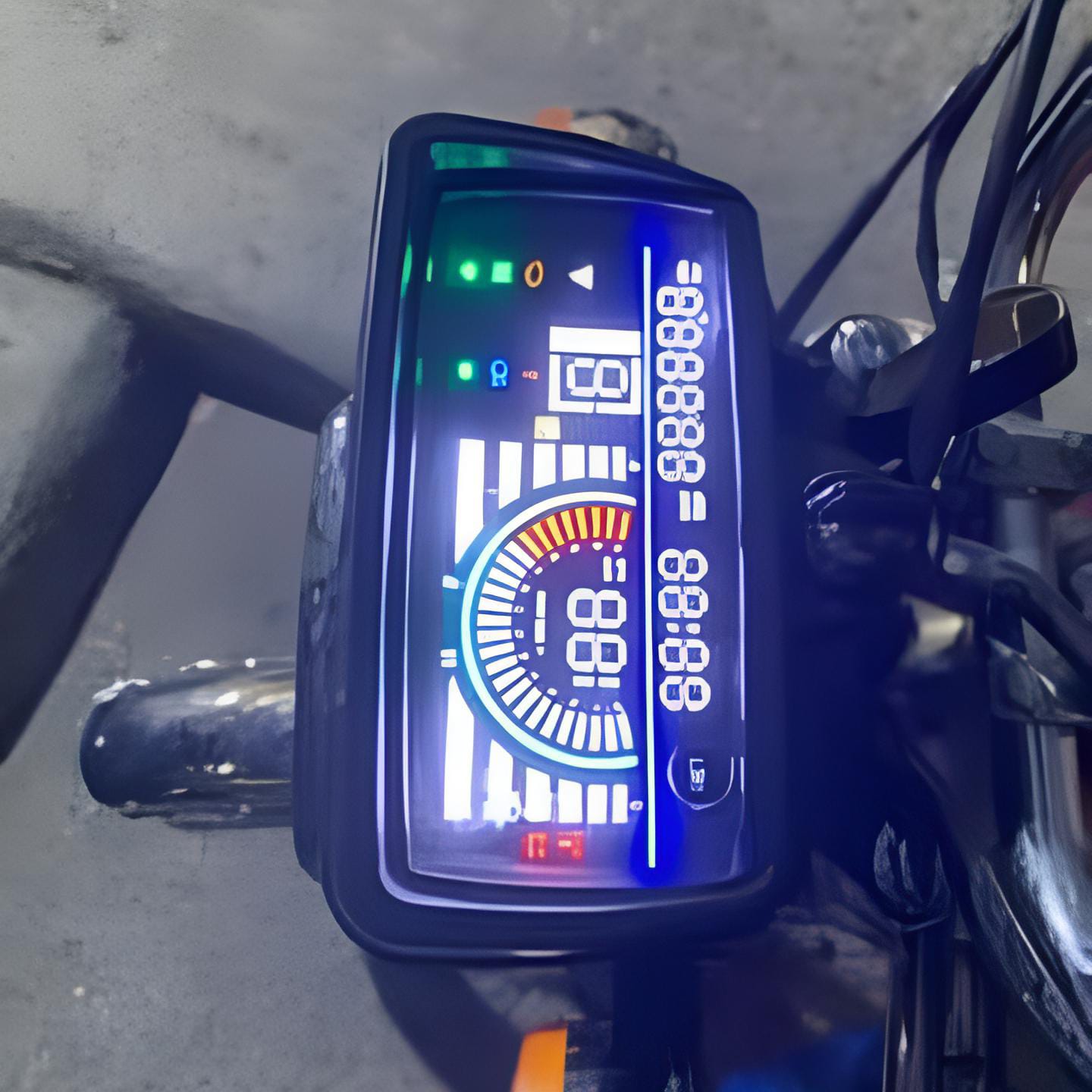 Digital speedometer for cg125 bike fully digital meter for motorcycle - Image 2
