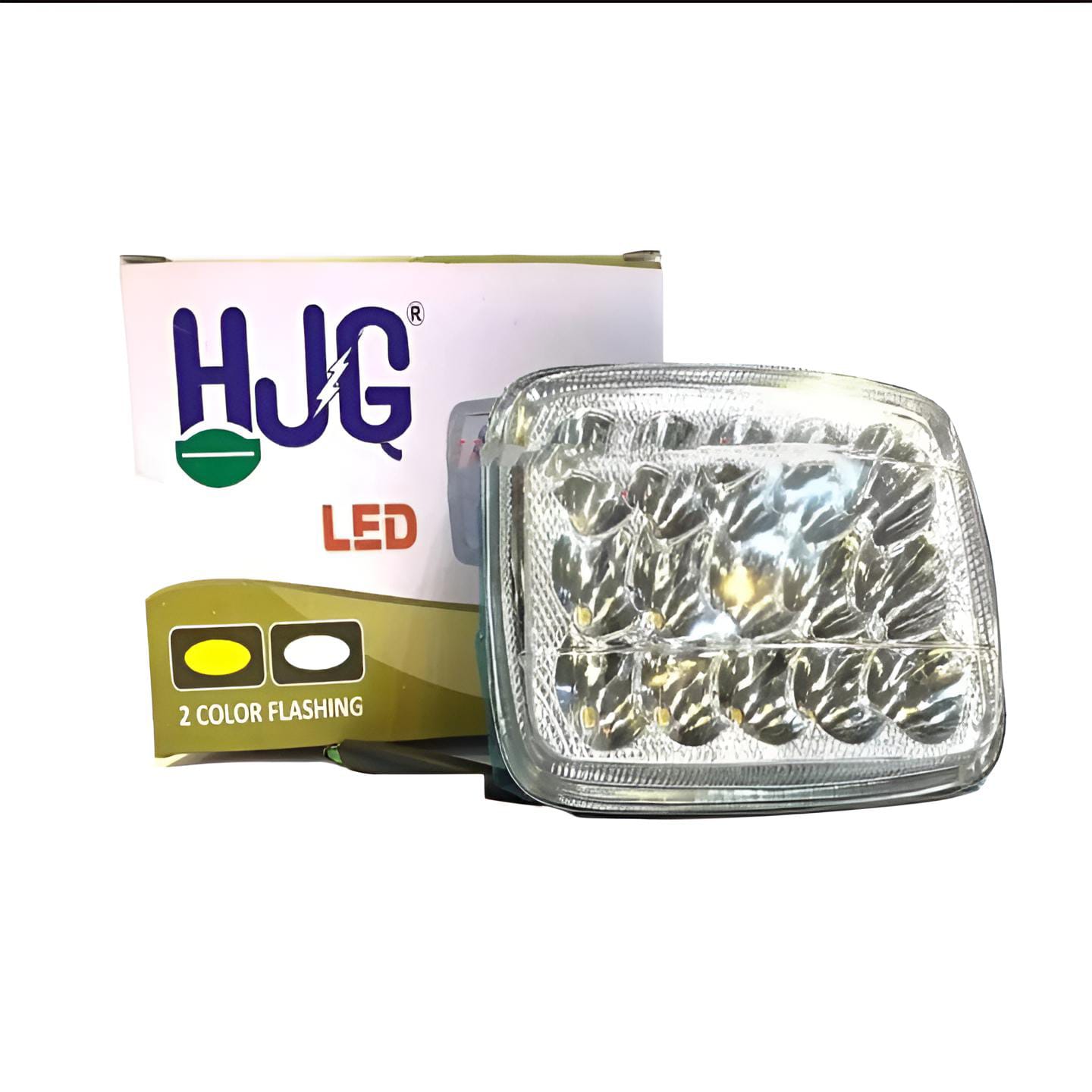 5 function led headlight 15 led white and Fog light high beam 15 led fog bike headlight for 70 & 125/All functions led light