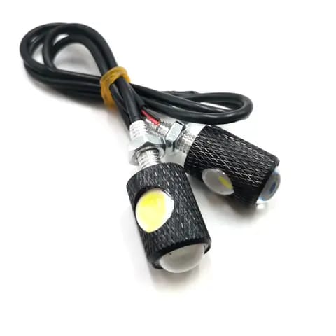 2pcs Mini Fancy Motor Bike Indicator, Also use for Number Plate screw | Tik Tok LED Indicator Pieces) | Fancy Bulb | Fancy Indicator For Bike - blue - Image 7