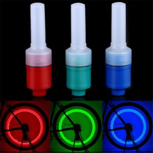 (2pcs)New wheel sensor light motion light sensor led valve light for bicycle/ bike/car for all vehicle nozzle lamp stick