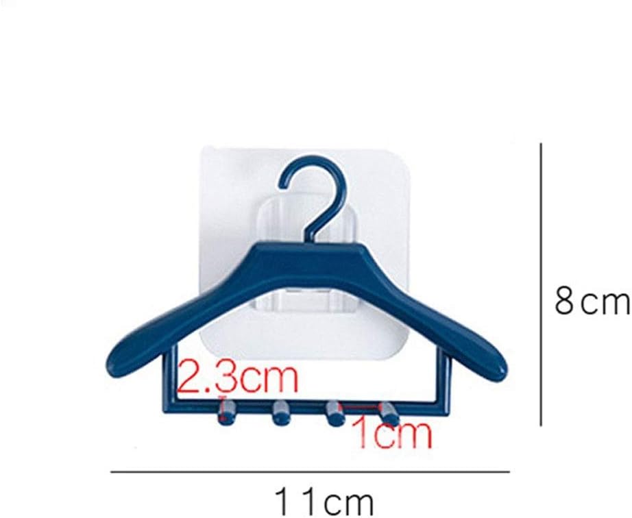 1pcs Toothbrush Holders Wall Mounted Hangers Style Toothbrush Holder Tooth Brush Razor Organizers Holder Bathroom Accessories(random color ) - Image 2
