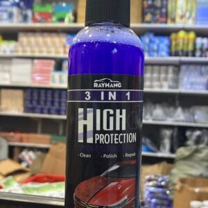 3 in 1 High Protection Quick Car Coating Spray, Ceramic Car Coating Spray Crystal Coating for Car Wax Spray Plastic Parts Refurbish Agent Car Hand Spray (100 ml)