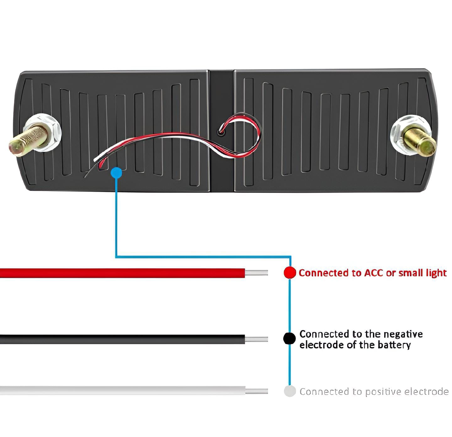 1 pc LED Motorcycle Light Moto Rear Lights 40 LED Dual Color Light Guide Flow Direction Turning Brake Tail Lamp - Image 4