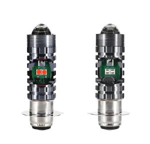 Bike LED Headlight Bulb with 5 Function- Police Light Red, Blue White and Yellow Light with Police Flasher CD70 CG125 Motor bike - Image 10