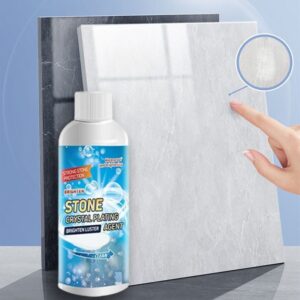 Stone Crystal Plating Cleaner Agent Stonework Polishing And Coating Agent Marble Tile Anti-Corrosion Incremental Crystal Stone Stain Remover With Box 100ml