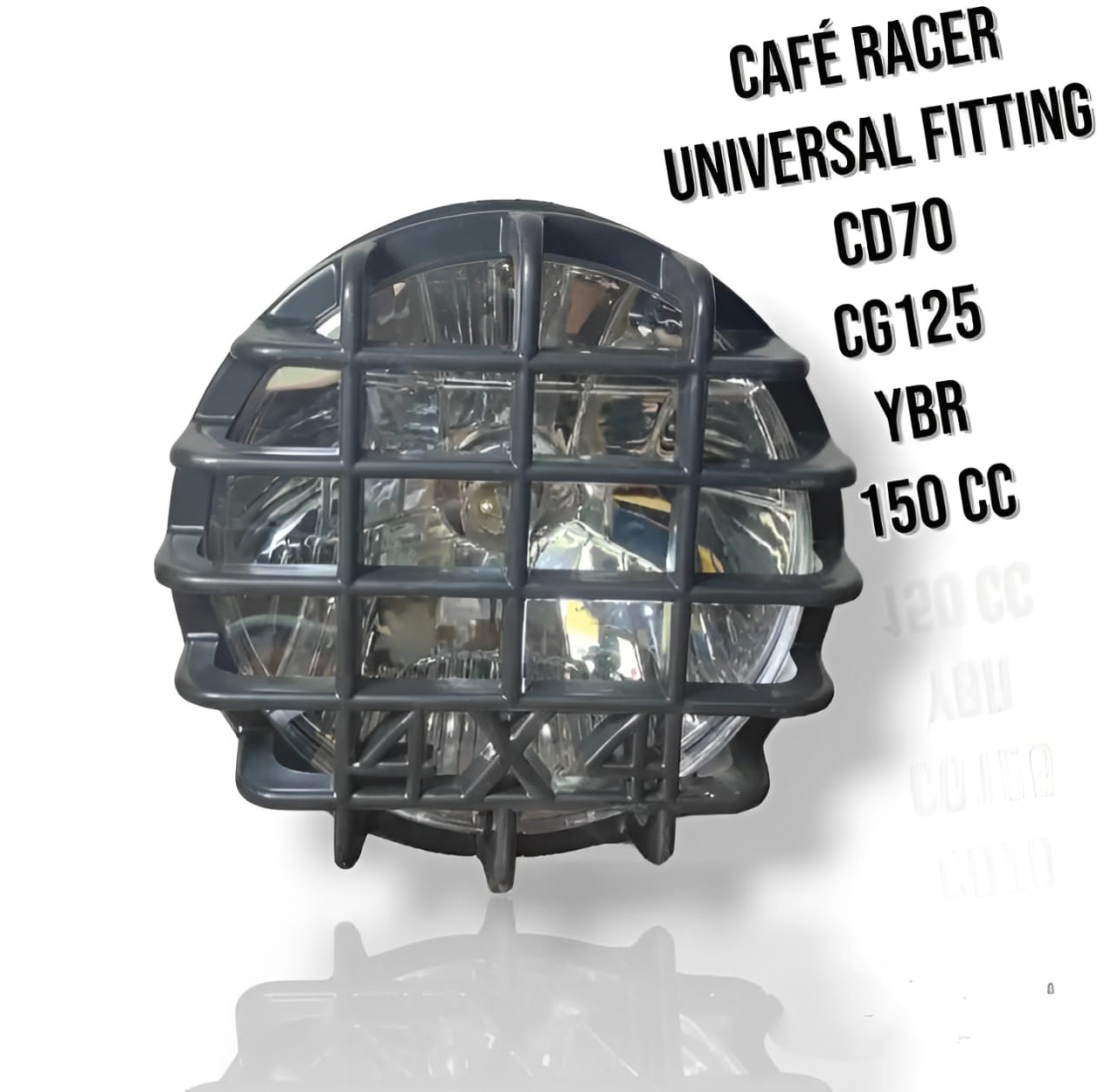 Cafe racer headlight for 70cc and 125cc bikes Simple to set up Headlight for bikes - Image 8