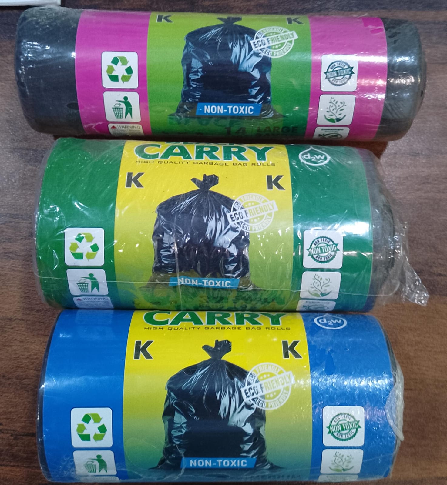 Black Garbage Bags Roll – Leak Proof, Heavy Duty Disposable Trash Bags for Dustbin, Diapers, Waste & Storage, Portable Plastic Bin Bags - Image 9